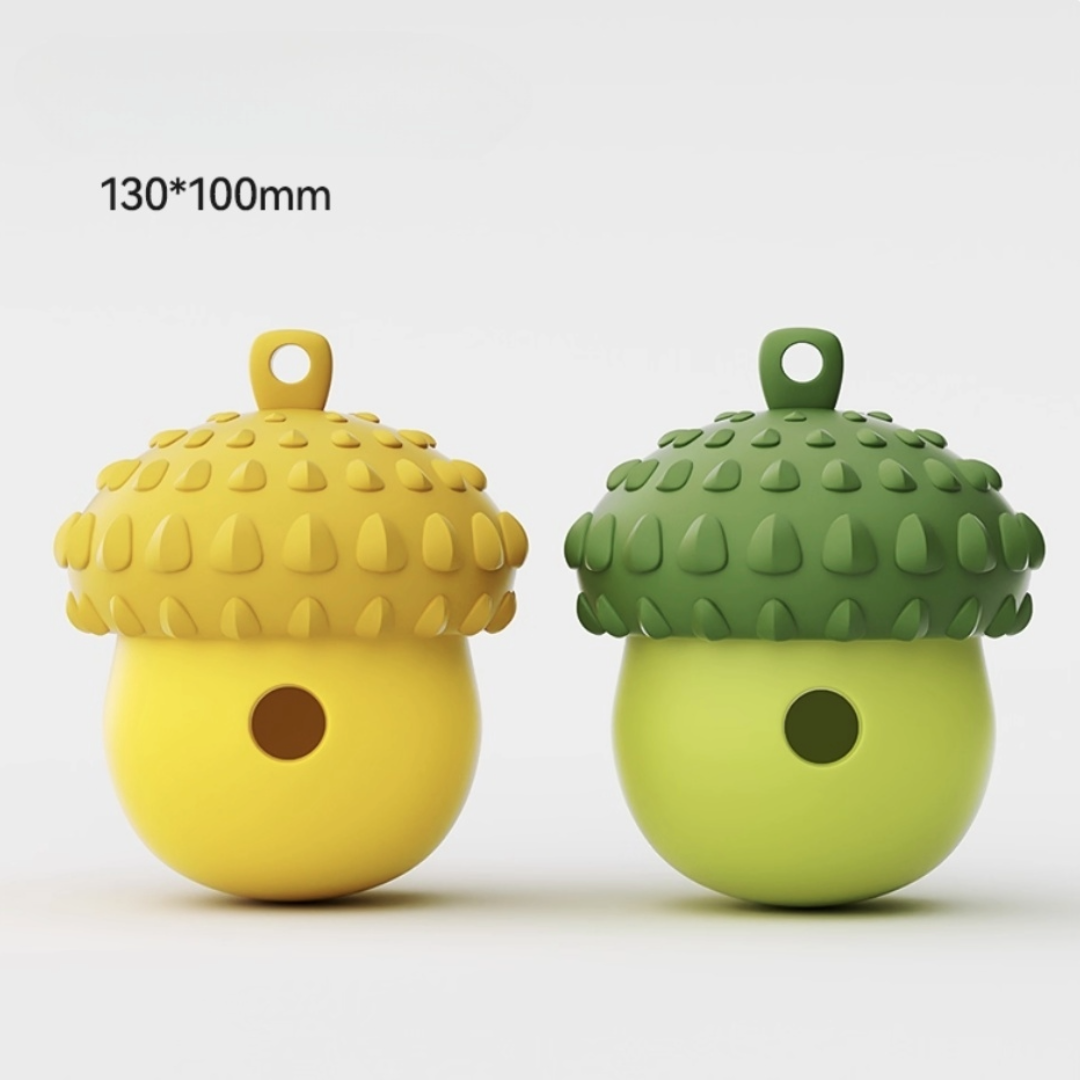 Acorn-Shaped Dog Treat Dispenser Toy | 2 PCS