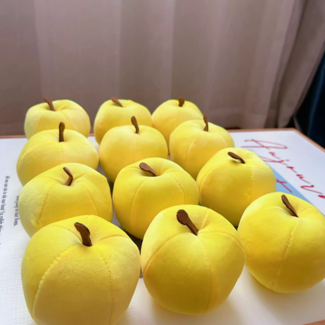 Cute Apple Plush Squeeze Stress Relief Toy