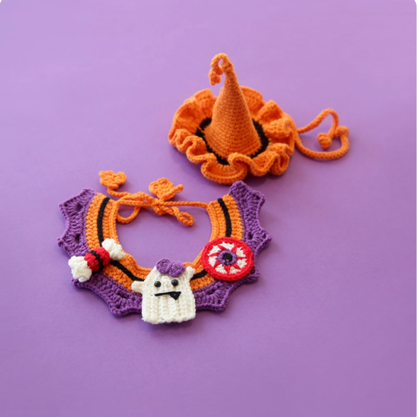 Halloween Pet Decorative Bib and Hat