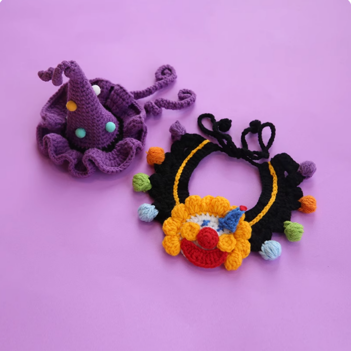 Halloween Pet Decorative Bib and Hat
