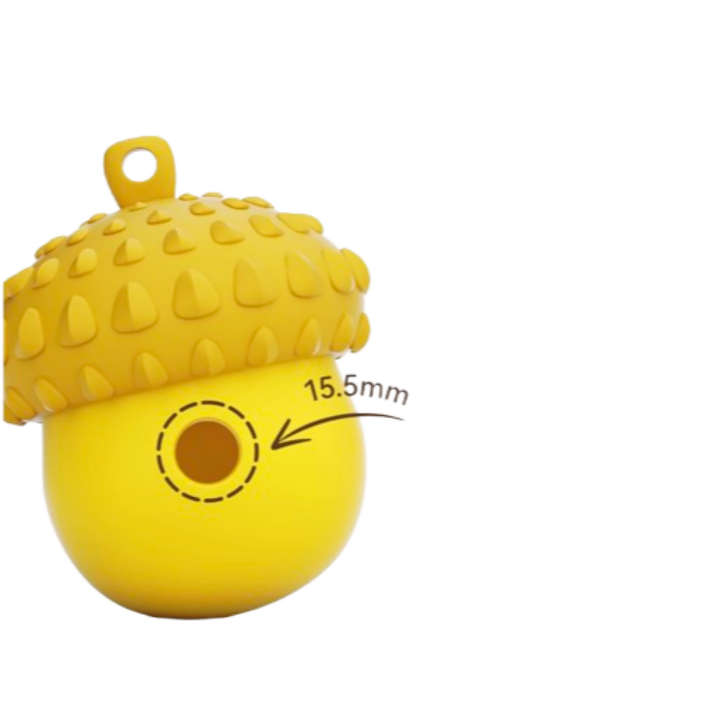 Acorn-Shaped Dog Treat Dispenser Toy | 2 PCS