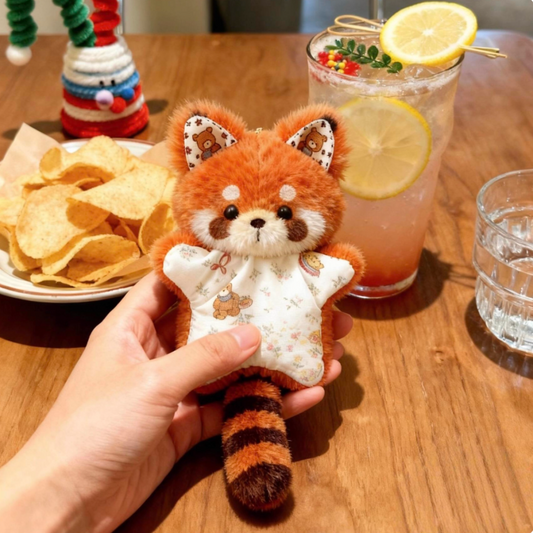 Fox & Raccoon Cute and Soothing Bean Bag Stress Relief Plush Toy