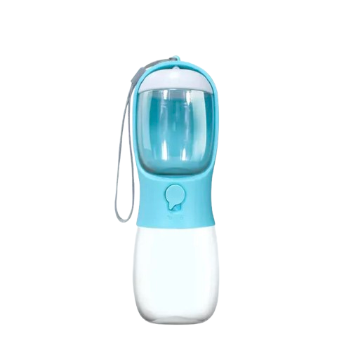 Portable Pet Water Bottle with Food Container