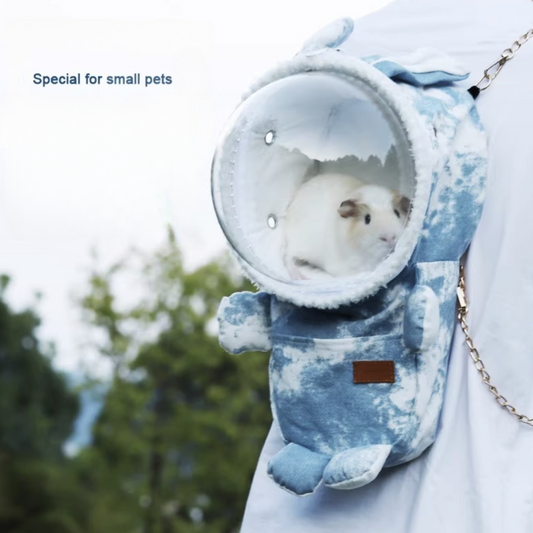 Space Rabbit Shaped Pet Carrier Bag