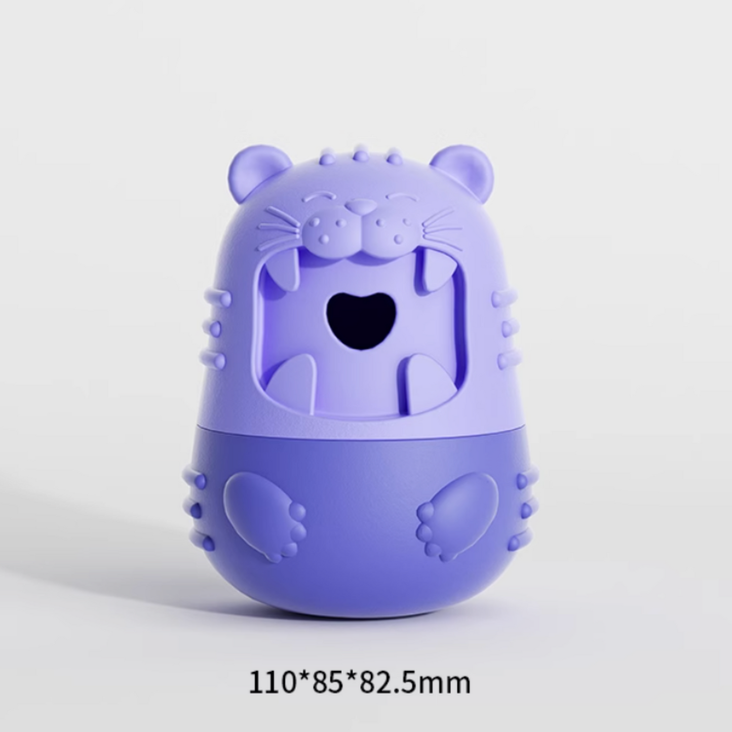 Tiger-shaped Pet Food Dispenser Toy