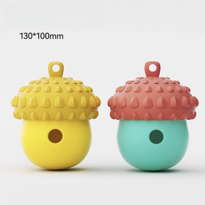 Acorn-Shaped Dog Treat Dispenser Toy | 2 PCS