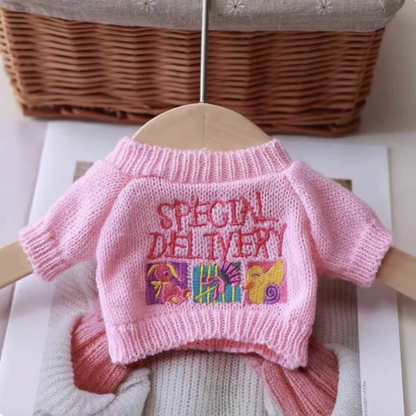 Puppy&Kitten Barbie Pink Sweater