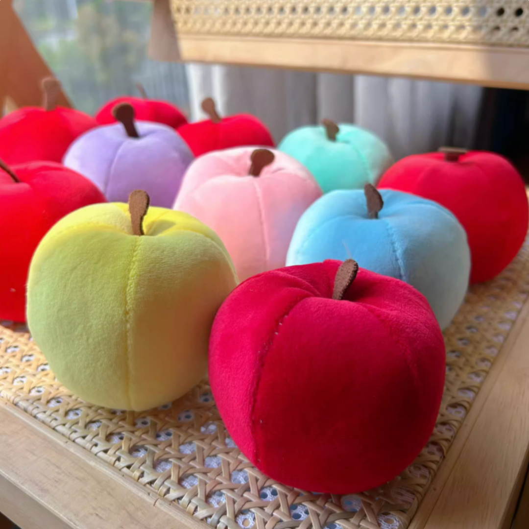 Cute Apple Plush Squeeze Stress Relief Toy