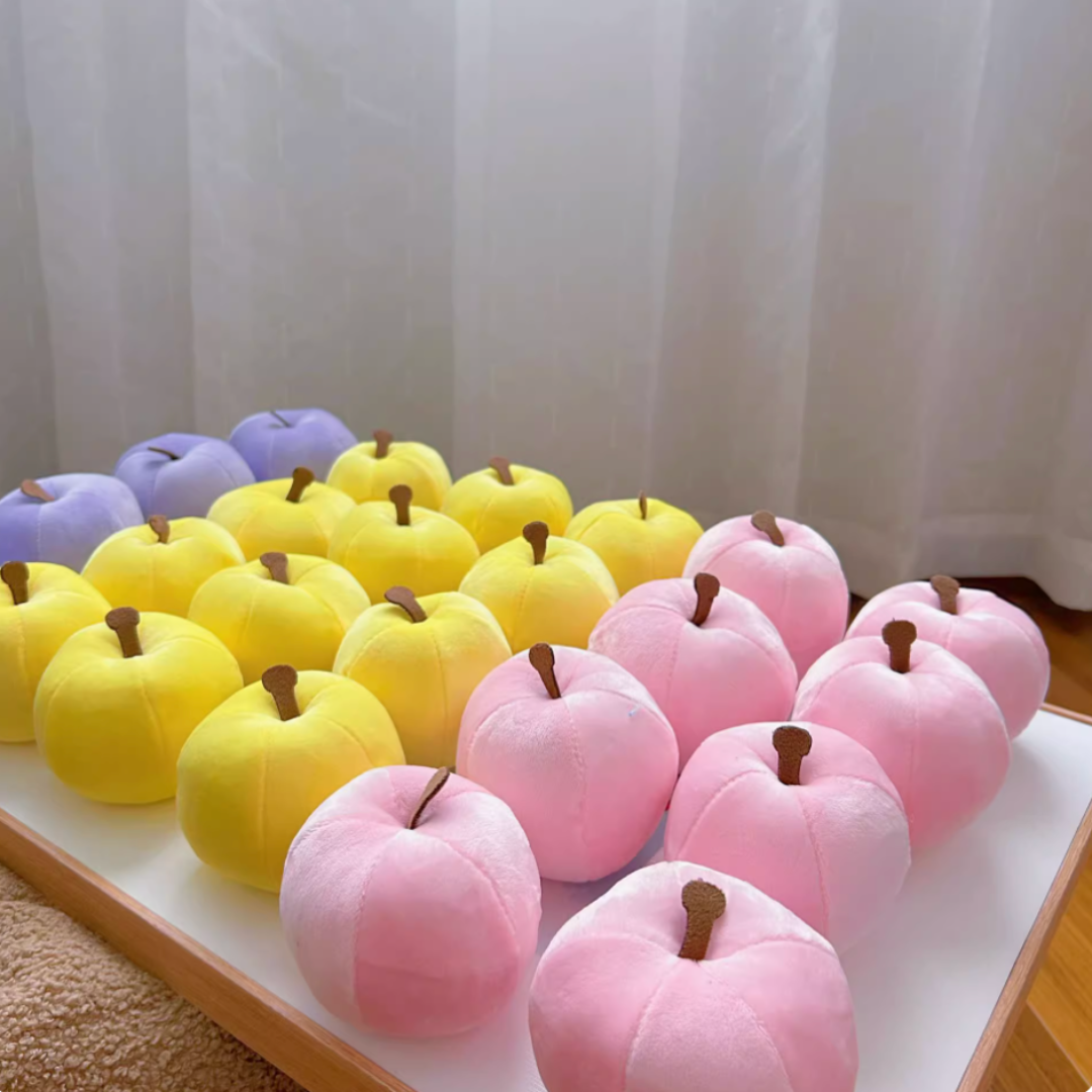 Cute Apple Plush Squeeze Stress Relief Toy