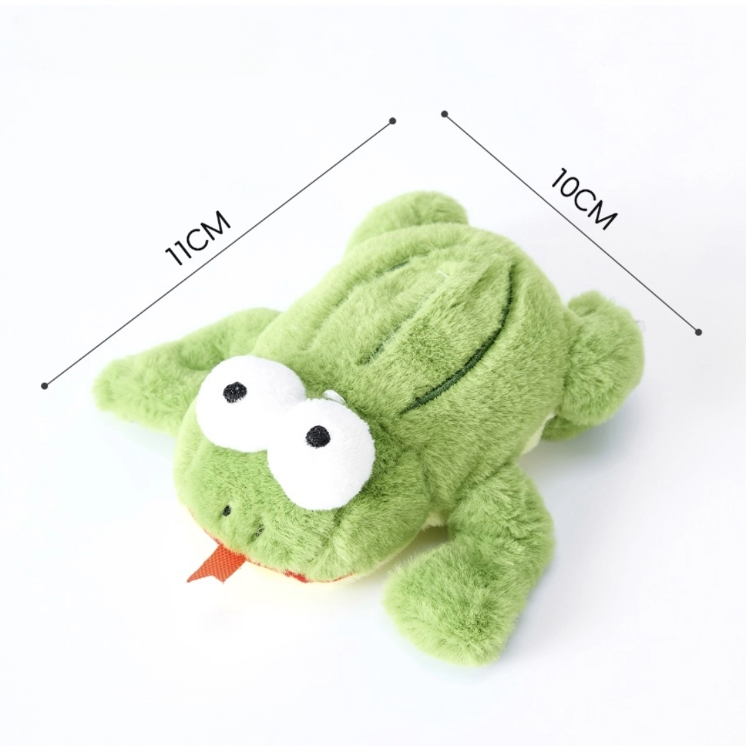 Electric Frog Teething Toy for Kittens