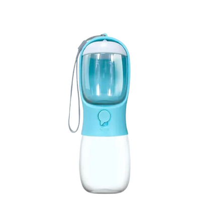 Portable Pet Water Bottle with Food Container
