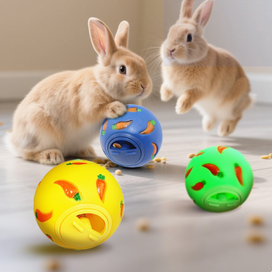 Rabbit and Small Pets Treats Ball Toys