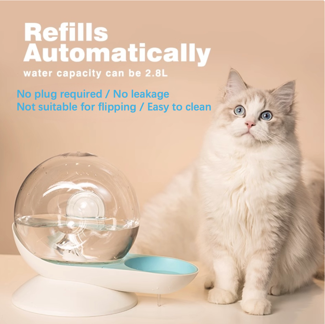 Snail-Shaped Automatic Cat Water Fountain