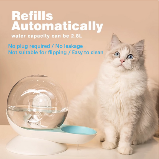 Snail-Shaped Automatic Cat Water Fountain