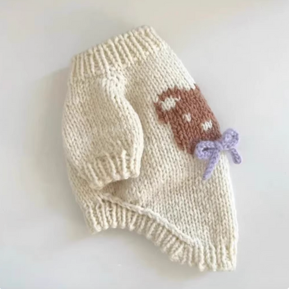 Taro Bear Warm Sweater