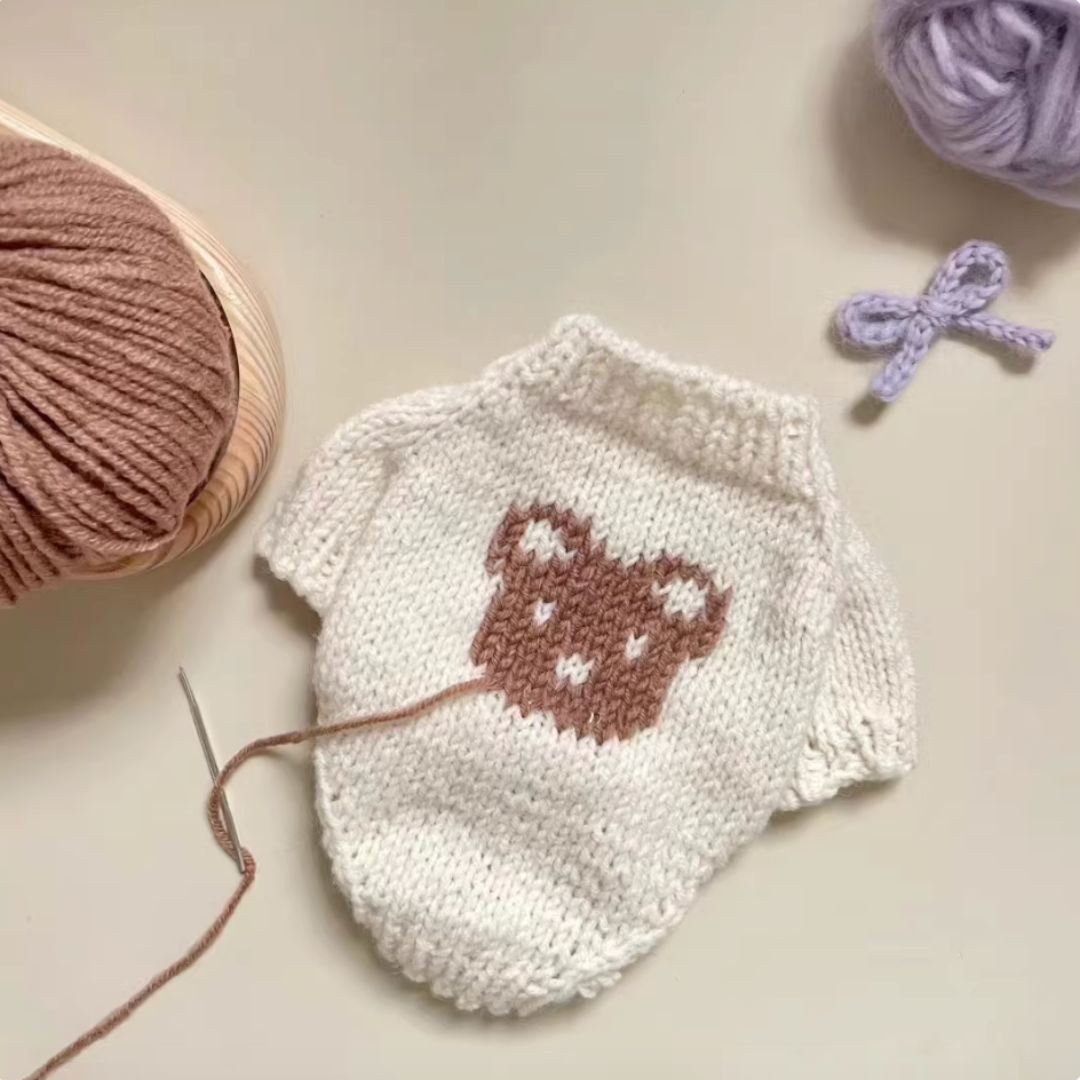 Taro Bear Warm Sweater