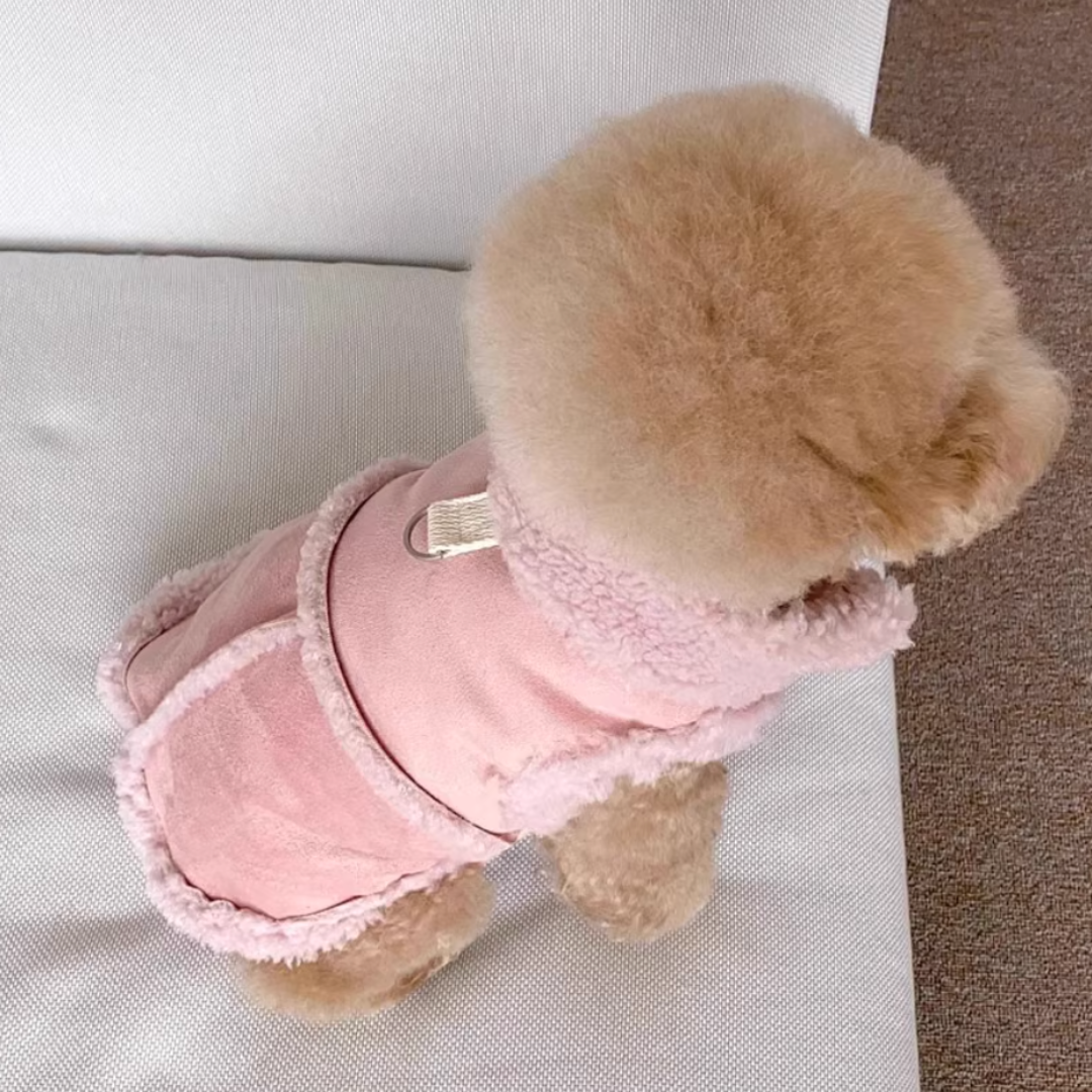 Pet warm vest fleece jacket