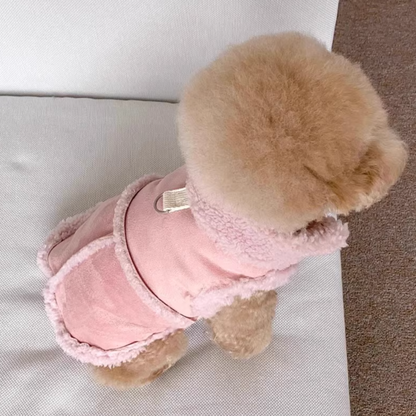 Pet warm vest fleece jacket