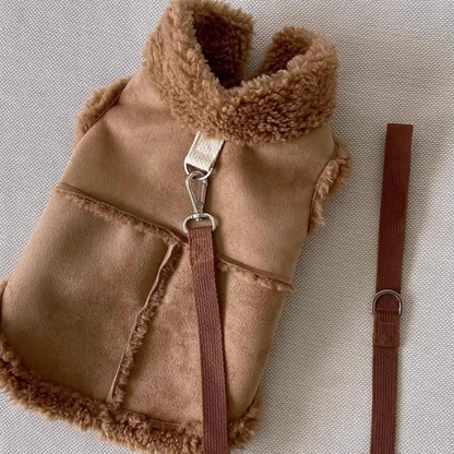 Pet warm vest fleece jacket