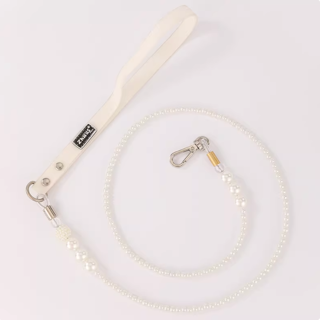 Pearl element cat and dog leash