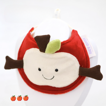 Cute fruit-shaped dog bibs