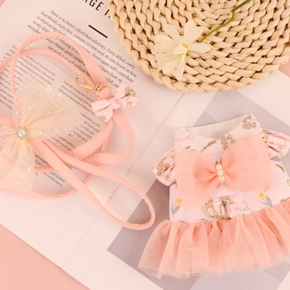 Cute bunny & Guinea pig mesh pearl skirt