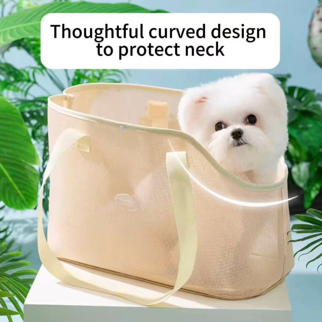 Large capacity breathable cat & dog summer travel bag