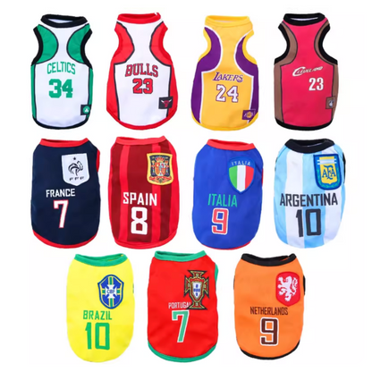 Dog & Cat World Cup Jerseys Basketball Jerseys