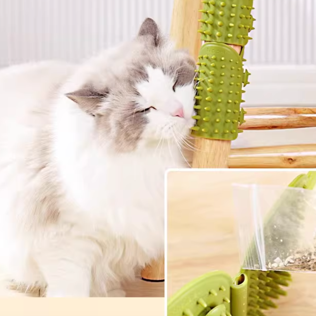 Cat Self Groomer Corner Scratcher｜ 2-pack