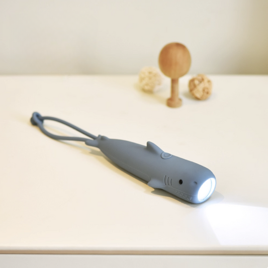 Animal Shape Silicone Night Light Flashlight - Rechargeable Kids