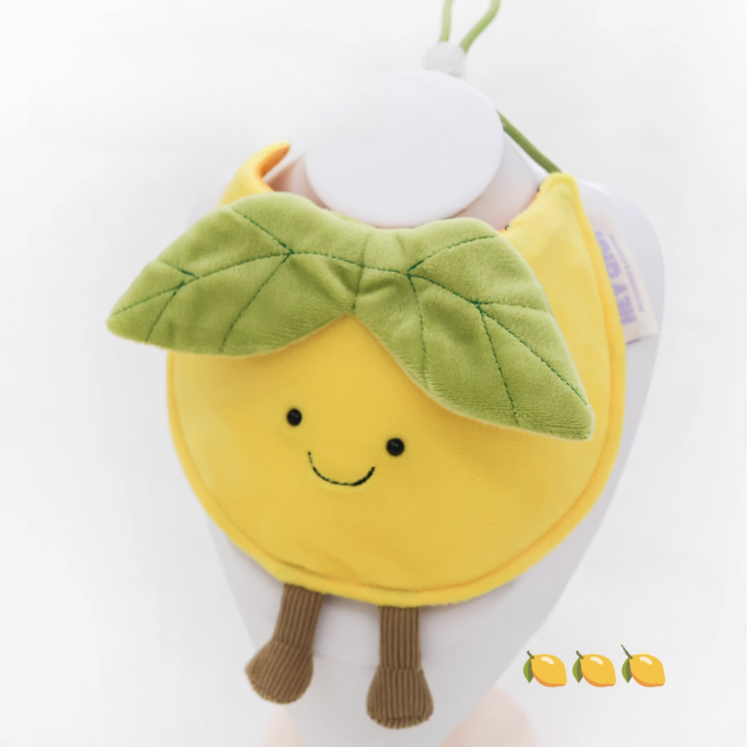 Cute fruit-shaped dog bibs