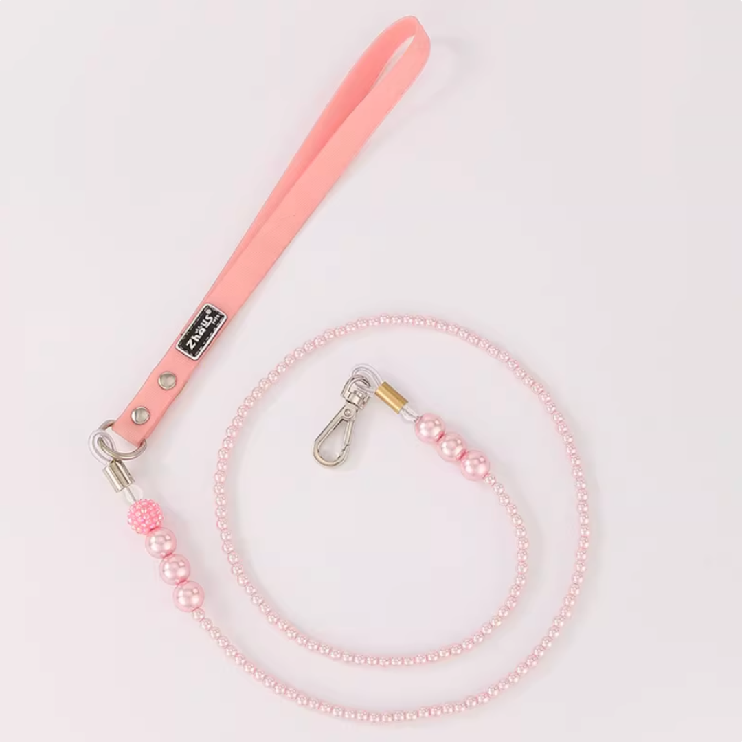 Pearl element cat and dog leash