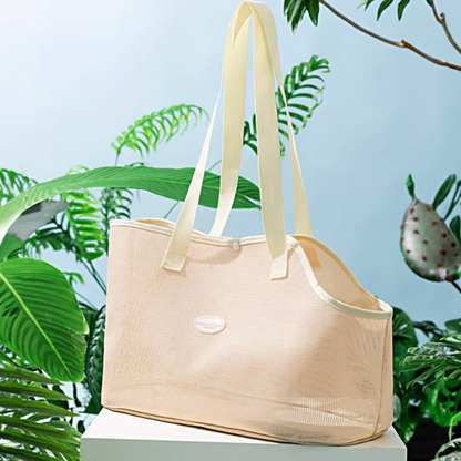 Large capacity breathable cat & dog summer travel bag