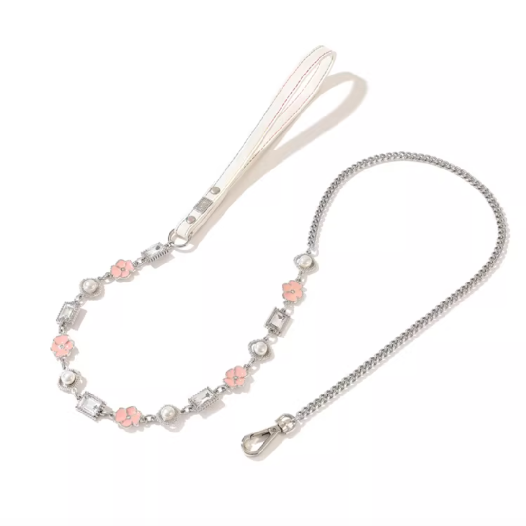 Pearl element cat and dog leash