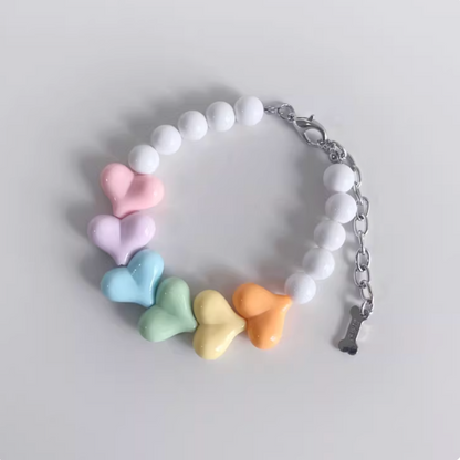 Pink Bow Pet Necklace｜Small Dogs & Cats