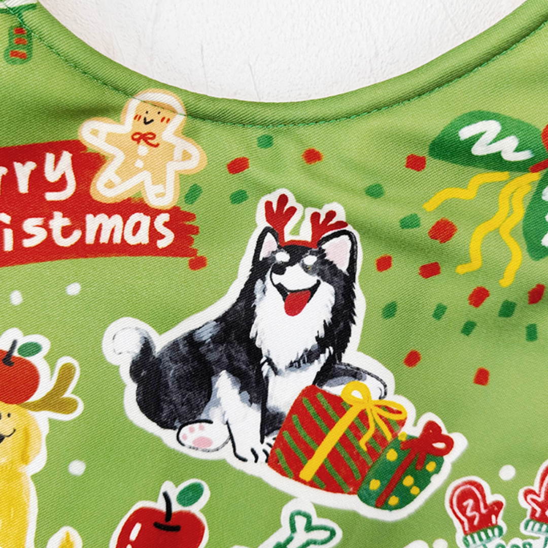 Celebrating Christmas with my puppy friends | Bibs