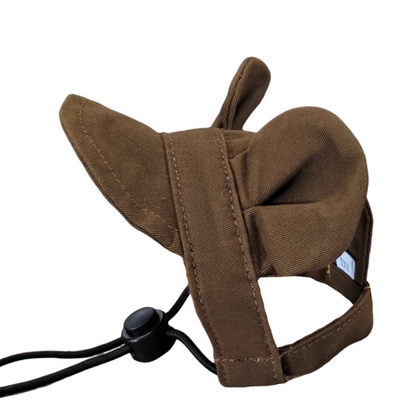 Pet adjustable ear-exposing sun hat