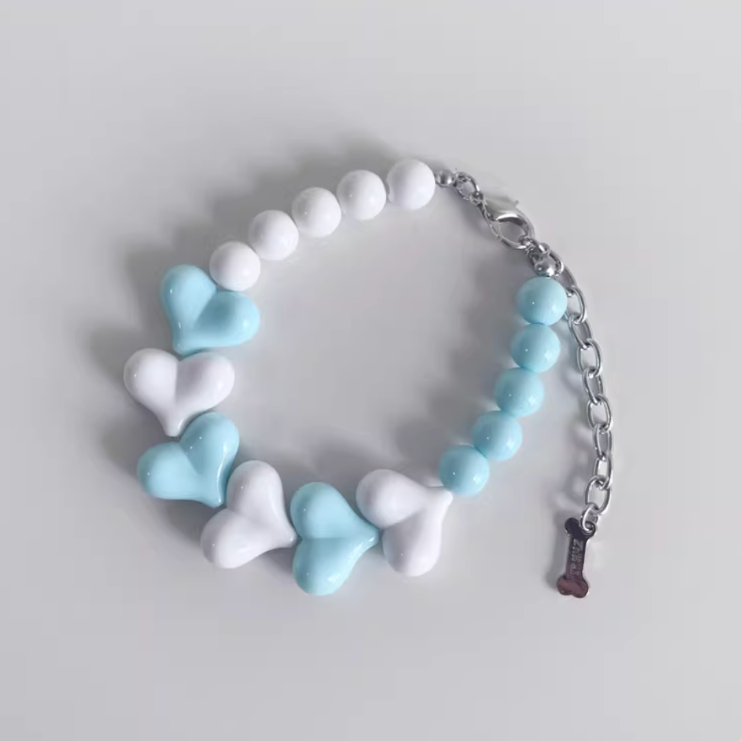 Pink Bow Pet Necklace｜Small Dogs & Cats
