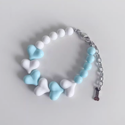 Pink Bow Pet Necklace｜Small Dogs & Cats