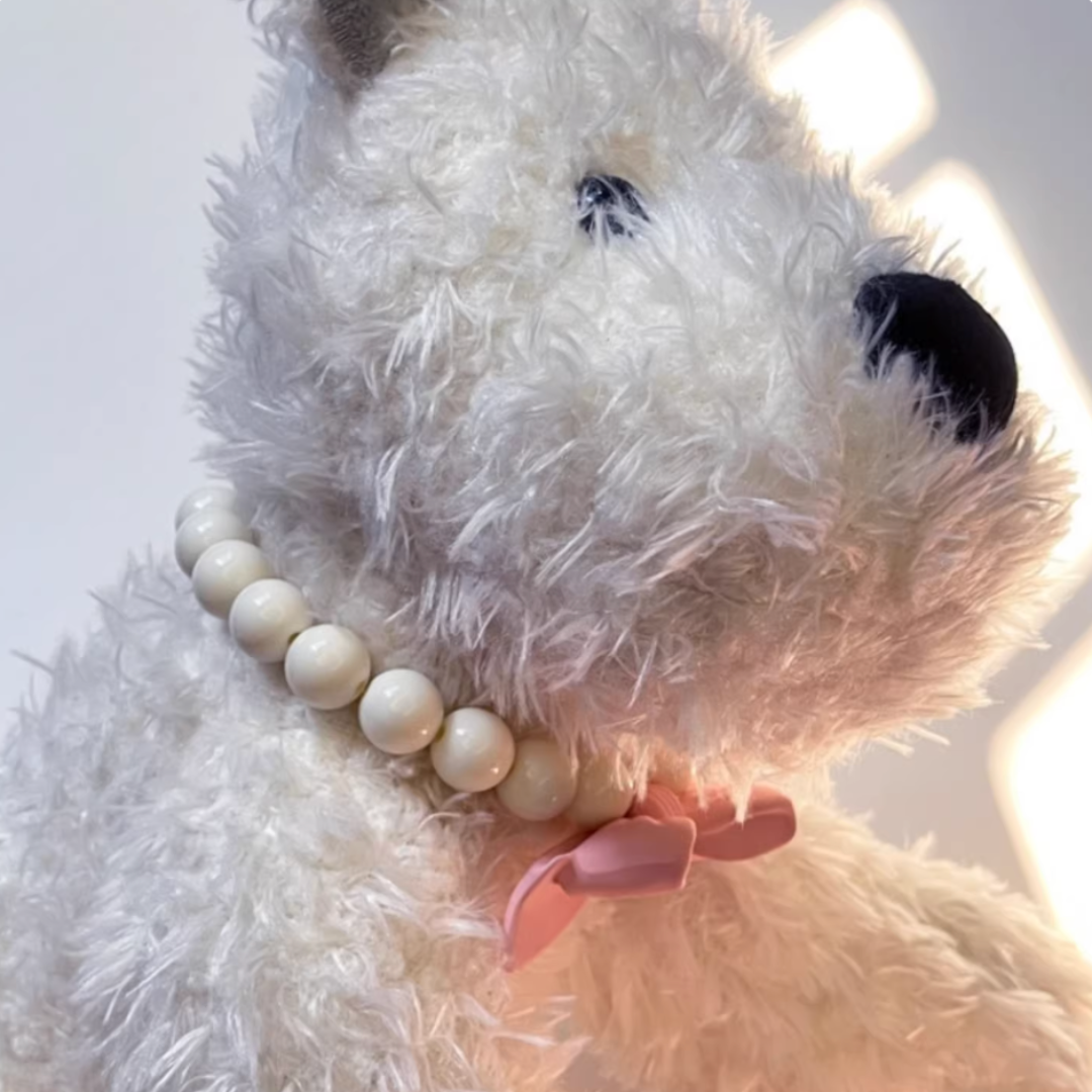 Pink Bow Pet Necklace｜Small Dogs & Cats