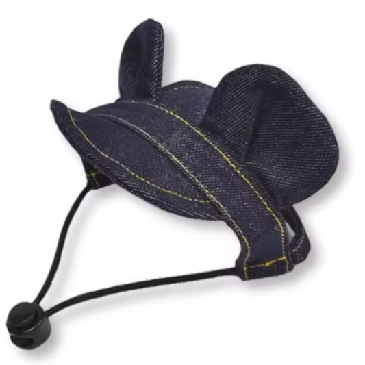 Pet adjustable ear-exposing sun hat