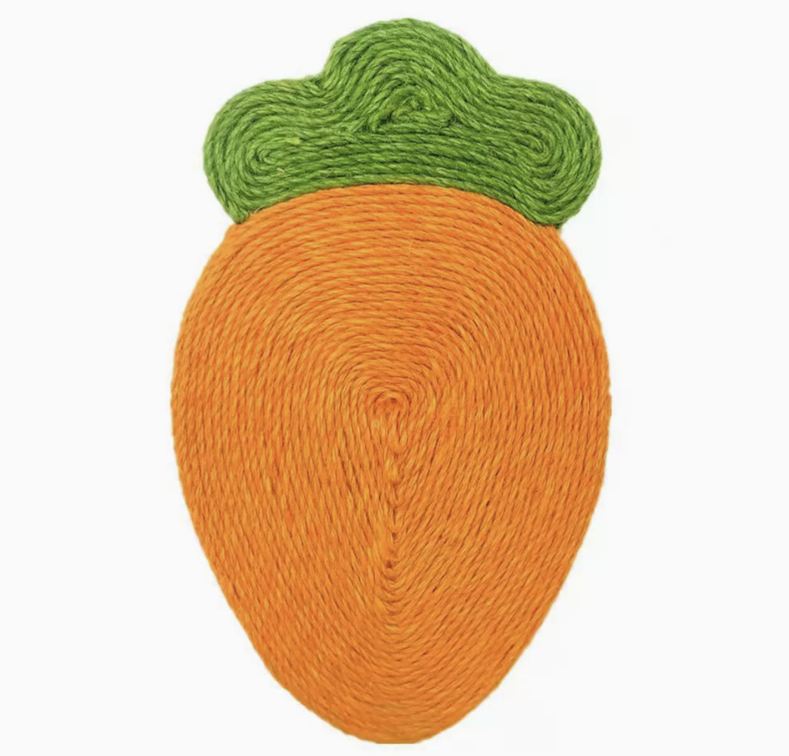 Wall Mounted Cat Scratcher｜Carrots & Peaches & Watermelon